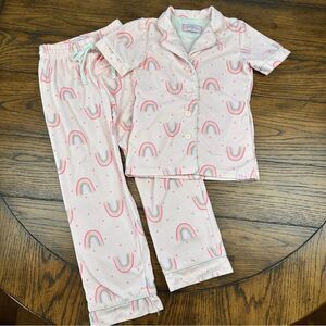 Sweet Honey Pink Rainbow Pajamas Set